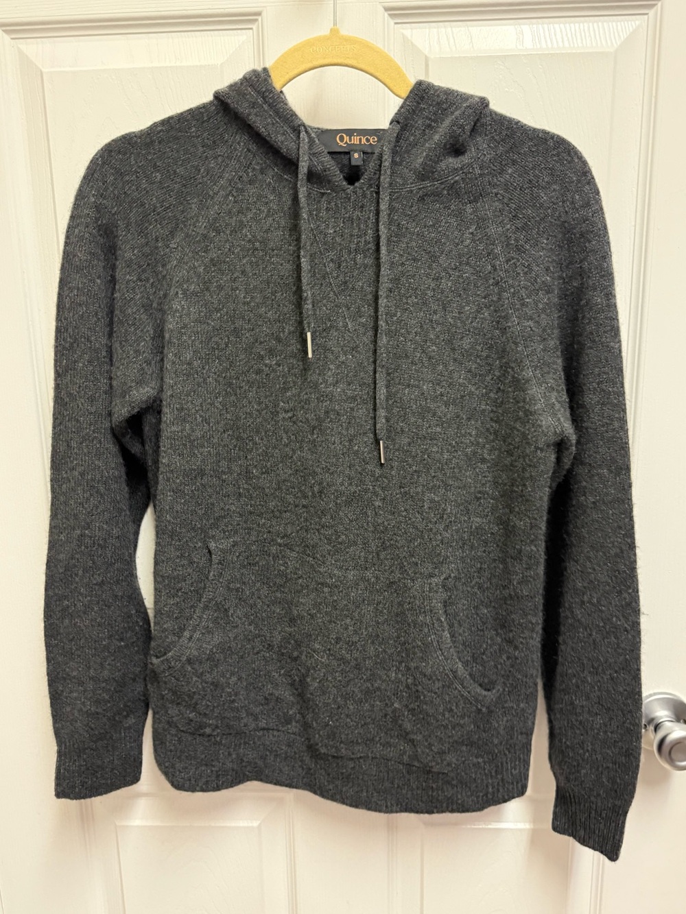 Quince Mongolian Cashmere Pullover Hoodie - Picture 2 of 11